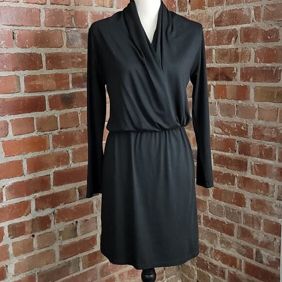Sarah Liller SF The Lola Dress long sleeve black size S - Picture 1 of 6